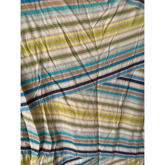 Liz Claiborne women’s size, large yellow and blue blouse - Picture 7 of 7